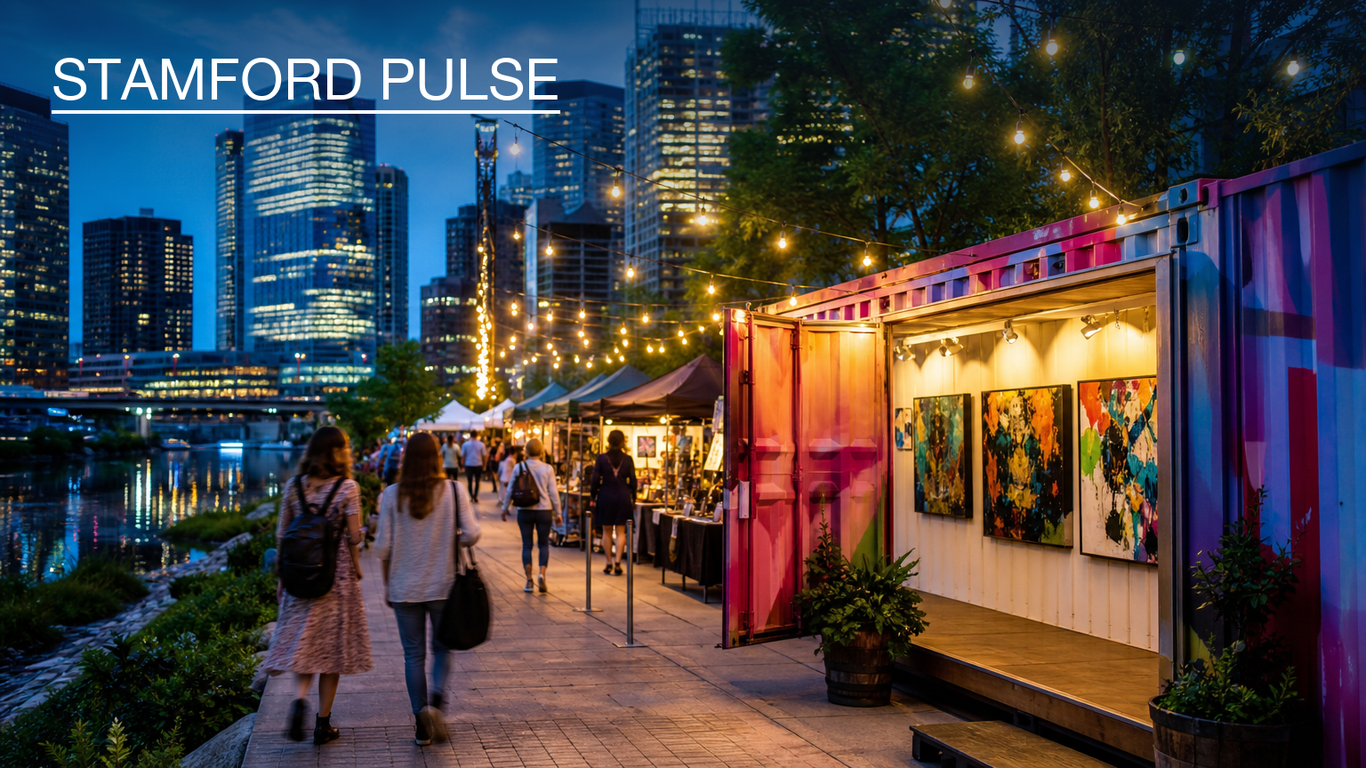 This week in Stamford: an art night on the Riverwalk, a circus on the lawn, and speed cameras coming to seven school zones